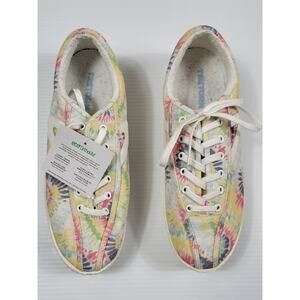 NWT Tretorn Eco Ortholite Orthopedic Tie Dye Hippie‎ Low Top Sneakers Womens 9.5